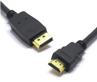 DISPLAY PORT na kábel HDMI 1,5M DP DisplayPort 4K