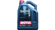 MOTUL ŠPECIFICKÝ OLEJ 50400 50700 5L 5W-30 SYNTETICKÝ
