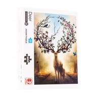 MINI PUZZLE 1000 dielikov. Rozprávkový jeleň MINI PUZZLE 1000 dielikov. Rozprávkový jeleň
