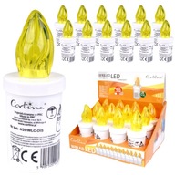 LED VLOŽKY PRE VOLANIA CORTINA ŽLTÉ, SET. 12 KS LED VLOŽKY PRE VOLANIA CORTINA ŽLTÉ, SET. 12 KS