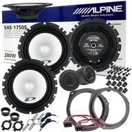 Dištančné podložky reproduktorov ALPINE pre PREDNÉ DVERE MERCEDES VITO VIANO CLASS X Dištančné podložky reproduktorov ALPINE pre PREDNÉ DVERE MERCEDES VITO VIANO CLASS X