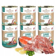 Pokušenie PUPPY LAMB&SALMON KONZERVY PUPPY 6X 400g LAMB LAMB Pokušenie PUPPY LAMB&SALMON KONZERVY PUPPY 6X 400g LAMB LAMB