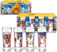 XXX SHOW - sada 4 pohárov Lufa 65 ml - Workers XXX SHOW - sada 4 pohárov Lufa 65 ml - Workers