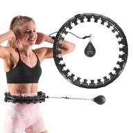 HHW12 PLUS VEĽKOSŤ HULA HOP ČIERNA S VAŇAMI A HMS HMOTNOSŤOU HHW12 PLUS VEĽKOSŤ HULA HOP ČIERNA S VAŇAMI A HMS HMOTNOSŤOU