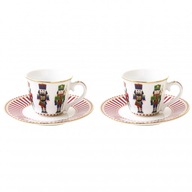 ESPRESSO šálky a podšálky x2 vianočné 80 ml ESPRESSO šálky a podšálky x2 vianočné 80 ml