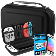 VYLEPŠENÉ POUZDRO PRE NINTENDO SWITCH OLED + TEPLOVANÉ SKLO HEG-001 VYLEPŠENÉ POUZDRO PRE NINTENDO SWITCH OLED + TEPLOVANÉ SKLO HEG-001