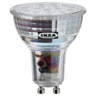 IKEA SOLHETTA LED žiarovka GU10 600 lumenov 4,3 W 2700 K stmievateľná IKEA SOLHETTA LED žiarovka GU10 600 lumenov 4,3 W 2700 K stmievateľná
