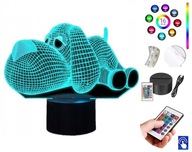 Stolná lampa Dog Puppy 16 col. LED PLEXIDO Stolná lampa Dog Puppy 16 col. LED PLEXIDO