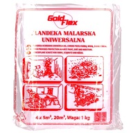 MALIARSKA FÓLIA 4x5m. TRANSPARENTNÁ EXTRA HRUBÁ