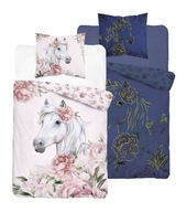 Obliečky HORSES Súprava obliečok Kone 140 x 200 cm (3628A)