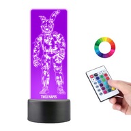 Stolná lampa Led Socha Hra FNAF Springtrap Stolná lampa Led Socha Hra FNAF Springtrap