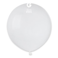 Pastelové biele latexové balóny 48cm 50ks Pastelové biele latexové balóny 48cm 50ks