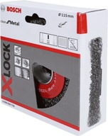 BOSCH DRôTENÁ KOTÚČOVÁ KEFA 115mm X-LOCK BOSCH DRôTENÁ KOTÚČOVÁ KEFA 115mm X-LOCK