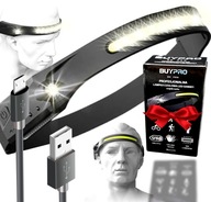Svetlo BEŽECKÉHO ČELOVÉHO SVETLA USB LED NABÍJACIE HLAVNÉ SVETLO Svetlo BEŽECKÉHO ČELOVÉHO SVETLA USB LED NABÍJACIE HLAVNÉ SVETLO
