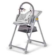 Vysoká skladacia stolička Kinderkraft 3v1