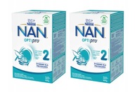 Nestlé Nan Optipro mlieko 2 ďalšie 2 X 650g Nestlé Nan Optipro mlieko 2 ďalšie 2 X 650g