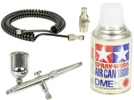 Práca HG Single Airbrush Set 180D Tamiya 74525 Spray Práca HG Single Airbrush Set 180D Tamiya 74525 Spray
