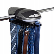 Podsvietený pruhovaný vešiak na kravaty