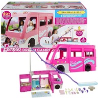 Barbie VEĽKÝ sen Obytné auto Vozidlo Dom Bazén ŠMYKĽAVA! HCD46 Mattel