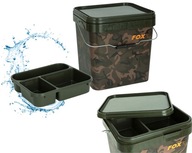 Fox Camo Square SET TAY, BUCKET s vekom Fox Square Bucket 17 litrov Fox Camo Square SET TAY, BUCKET s vekom Fox Square Bucket 17 litrov