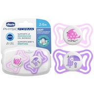 CHICCO PHYSIO LIGHT SILIKÓNOVÝ cumlík 2-6 CHICCO PHYSIO LIGHT SILIKÓNOVÝ cumlík 2-6