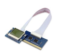 LCD obrazovka diagnostickej karty POST PCI