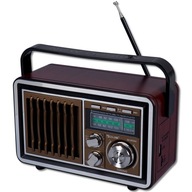DRAW RETRO PRENOSNÉ RÁDIO, BLUETOOTH, FM, USB, SD, AUX, HNEDÁ DRAW RETRO PRENOSNÉ RÁDIO, BLUETOOTH, FM, USB, SD, AUX, HNEDÁ