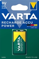 Nabíjacia batéria VARTA HR9 9V 6F22 200mAh R2U Nabíjacia batéria VARTA HR9 9V 6F22 200mAh R2U
