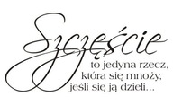 Nápis na nálepke na stenu s nápisom Šťastie... 61 Nápis na nálepke na stenu s nápisom Šťastie... 61