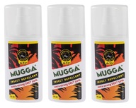 SET 3 x Mugga Strong 50% DEET 75 ml na kliešte