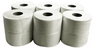 RECYKLOVANÝ Jumbo toaletný papier, 2 vrstvy, 12 roliek RECYKLOVANÝ Jumbo toaletný papier, 2 vrstvy, 12 roliek