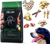 Krmivo pre psov Fitmin For Life Lamb&Rice 12 kg + 101 zadarmo Krmivo pre psov Fitmin For Life Lamb&Rice 12 kg + 101 zadarmo