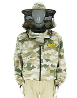 VČELÁRSKA mikina s klobúkom, Zips, maskáč, XL VČELÁRSKA mikina s klobúkom, Zips, maskáč, XL