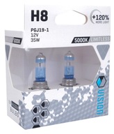 ARCTIC WHITE H8 12V 35W +120% FV H7U74 VIS Ziarovky ARCTIC WHITE H8 12V 35W +120% FV H7U74 VIS Ziarovky