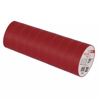 PVC izolačná páska 19mm / 20m červená PVC izolačná páska 19mm / 20m červená