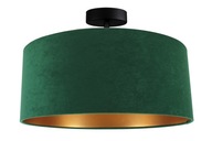 ZÁVESNÁ STROPNÁ LAMPA LUSTRE VELÚROVÉ ODTIENENIE 40 CM
