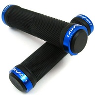 BICYKLON Lock On Bicycle Grips Čierna Modrá BICYKLON Lock On Bicycle Grips Čierna Modrá