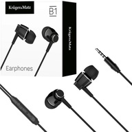 Slúchadlá do uší Kruger&Matz KMPB1-B, ČIERNA Slúchadlá do uší Kruger&Matz KMPB1-B, ČIERNA