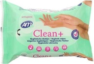 Antibakteriálne vlhčené obrúsky CLEAN + 28 ks