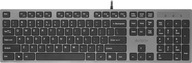 Káblová klávesnica A4Tech KV-300H X-SLIM