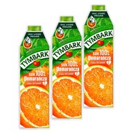 Tymbark Juice 100% pomaranč 1 l x 3 kusy Tymbark Juice 100% pomaranč 1 l x 3 kusy