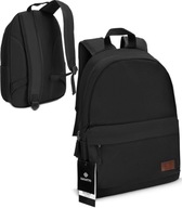 Pánsky mestský batoh do práce, čierny školský batoh pre mládež A4 ZAGATTO