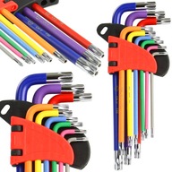 TORX IMUŠENÉ KĽÚČE TORX SET T10-T50 TORX IMUŠENÉ KĽÚČE TORX SET T10-T50
