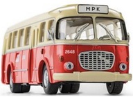 Autobus Kolekcja PRL Jelcz 272 Mex 1: 43 červený Autobus Kolekcja PRL Jelcz 272 Mex 1: 43 červený