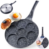GRANITOVÁ panvica na praženicu, vajíčka, palacinky, palacinky GRANITOVÁ panvica na praženicu, vajíčka, palacinky, palacinky