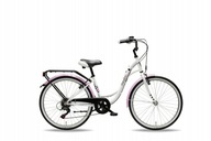 BICYKEL MAXIM 24" D MJ 4,3 biely 13,5" BICYKEL MAXIM 24" D MJ 4,3 biely 13,5"