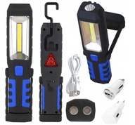 DIELENSKÁ LAMPA S MAGNETOM + HÁČKOM, NABÍJACÍ LED COB 3V1 DIELENSKÁ LAMPA S MAGNETOM + HÁČKOM, NABÍJACÍ LED COB 3V1