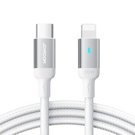 JOYROOM KÁBEL USB C-Lightning 20W 2m biely JOYROOM KÁBEL USB C-Lightning 20W 2m biely