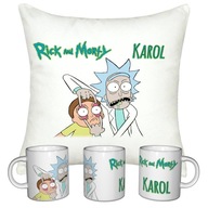RICK AND MORTY SET HRNČEK + VANKÚŠ + MENO RICK AND MORTY SET HRNČEK + VANKÚŠ + MENO
