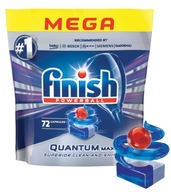 Finish, Quantum Max, Kartičky do umývačky riadu, 72 ks